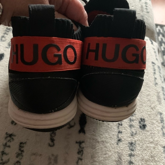 Hugo Boss Hybrid Runn Trainer men’s black shoes size 41 - Picture 8 of 16